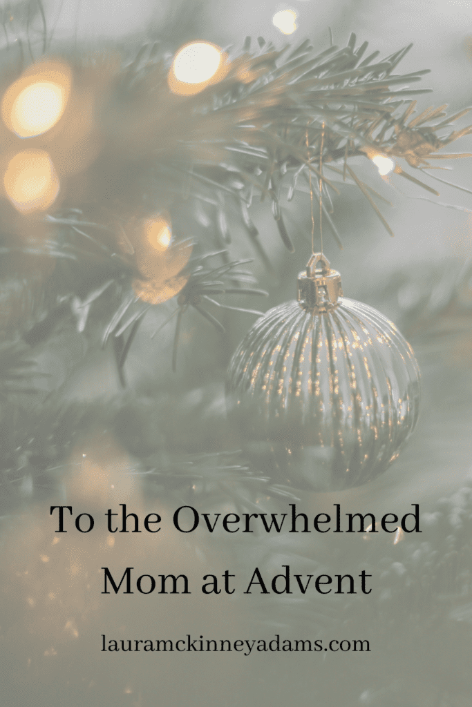 advent overwhelm