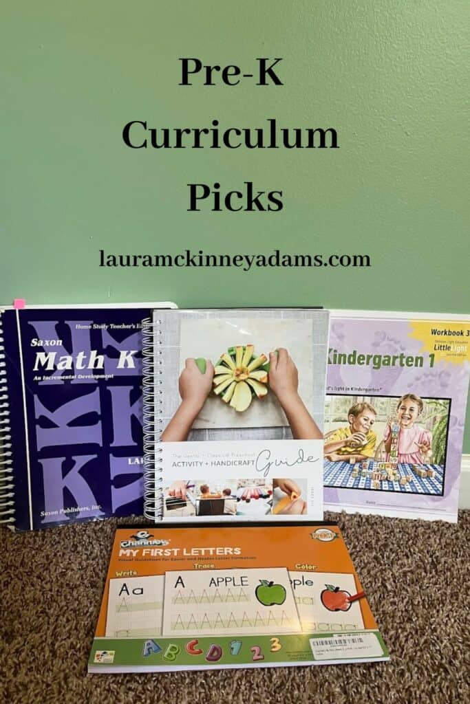 pre-k curriculum picks